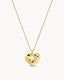 Collar de corazón Paz