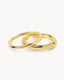 Set de 2 anillos Malabar