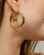 Argollas lock Arabella - Pialu💧 Waterproof Jewels - 