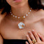 Charm nácar Lirio - Pialu💧 Waterproof Jewels - 
