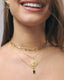 Cadena Guapura con dije de zircón