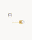 Pendientes stud de perla Clarisa