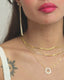 Collar Tennis de cristales regulable