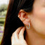 Argollas Pure Gold color plata - Pialu💧 Waterproof Jewels-